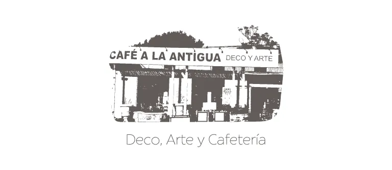 logo cafe a la antigua